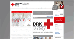 Desktop Screenshot of drk-kv-steinburg.de